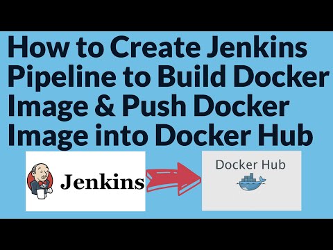 Jenkins Pipeline to Automate Docker builds | Create docker image & Push docker image into Docker Hub