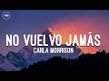Carla Morrison - No vuelvo jamás (letra)