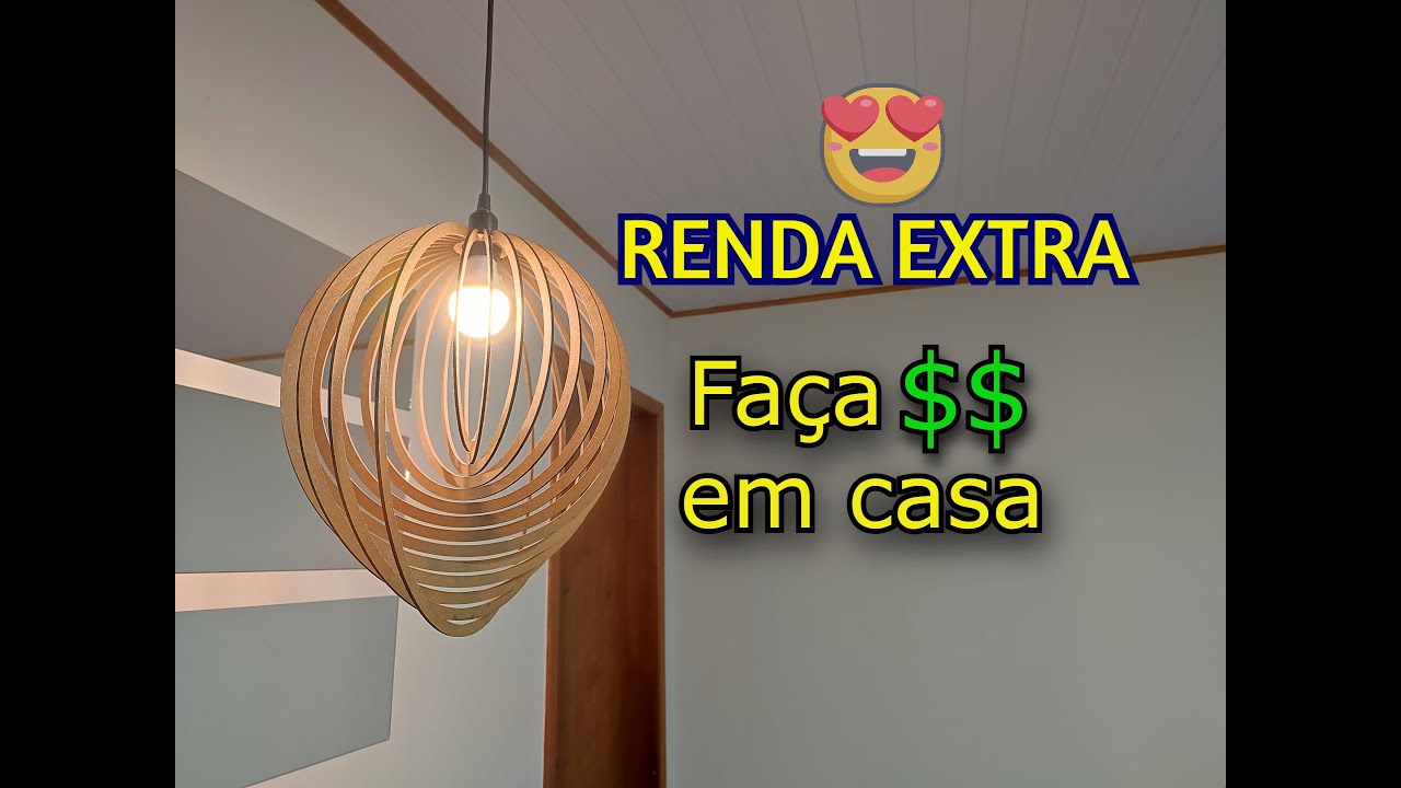 Tutorial LUSTRES em MDF na gravadora laser - RENDA EXTRA