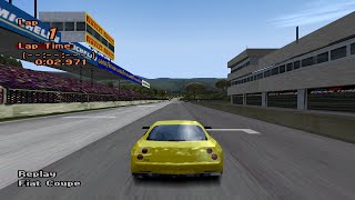 Gran Turismo 2: Fiat Coupe HotLap Around Midfield Raceway