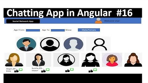 Social Networking Project in Angular for beginner | Day-16