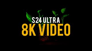Samsung Galaxy S24 Ultra 8K Camera Test | Cinematic Video
