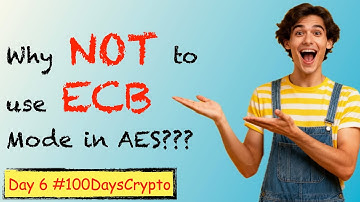AES ECB Mode: The INSECURE Encryption You Need to Understand (Python) #100DAysCrypto