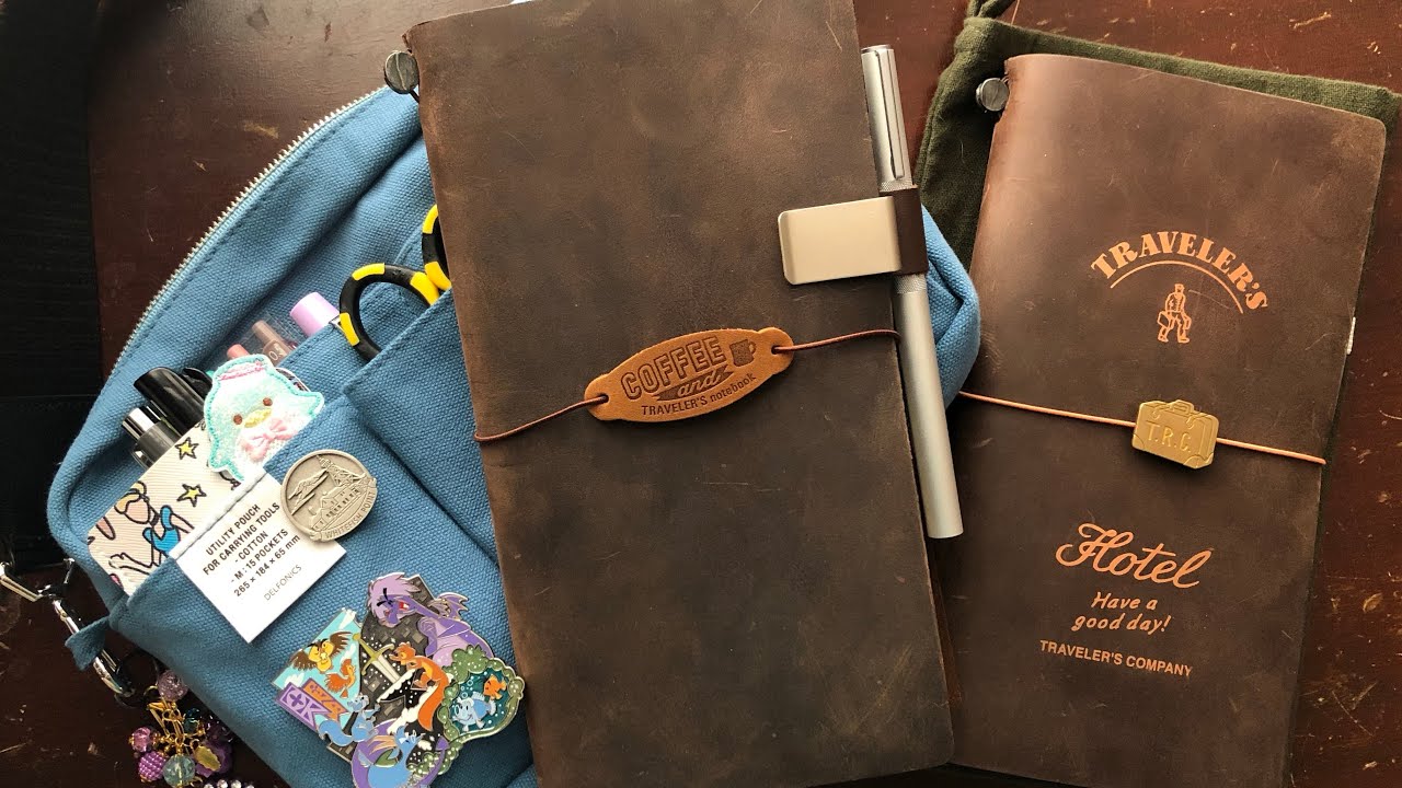 How I Use my LE Hotel Traveler’s Notebook & Quick Journal/Planner Chat