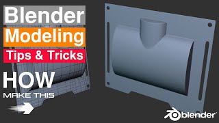 Blender Hard Surface Modeling _ Subdivision Modeling Blender