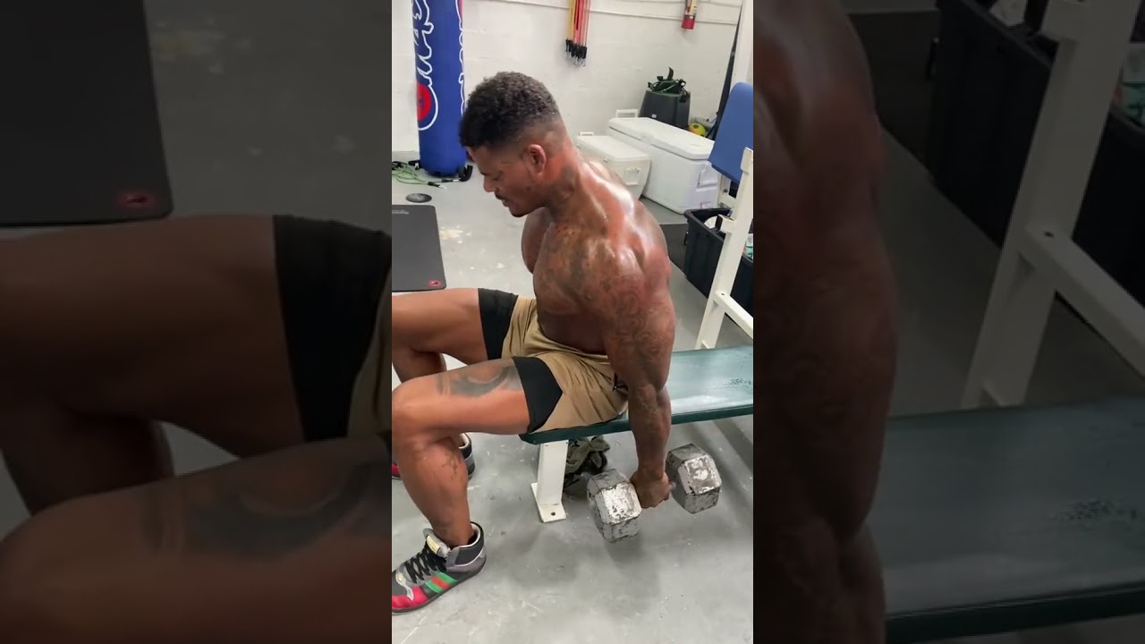 Sometimes you have to fight to finish a set. Clip of Jason Luv | Gym Motivation