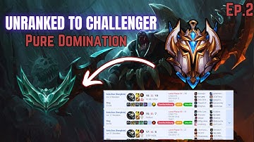 How to 1v9 with Rengar in Low Elo [Unranked to Challenger | Episode 2]