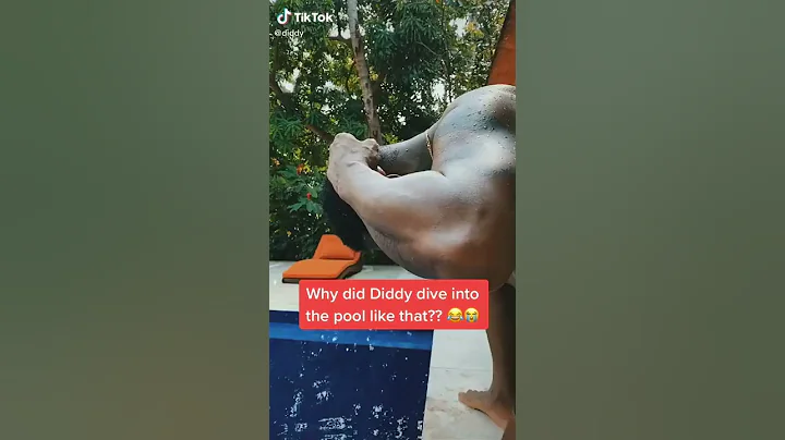 Diddy Diving Into His Pool Will Make You Question A Lot of Thing...