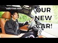 Getting our new CAR and going VEGAN!