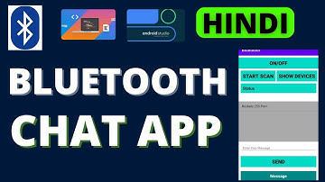 Bluetooth Chat App Complete Tutorial Kotlin Android Studio in Hindi