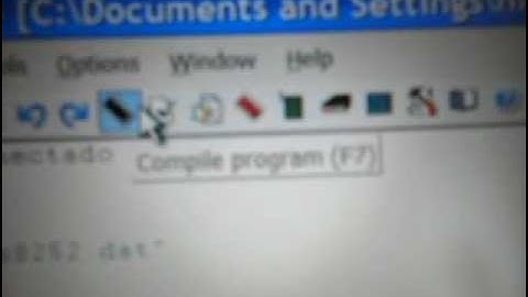 escrevendo um programa em basic,compilando,e enviando para o chip  89s52