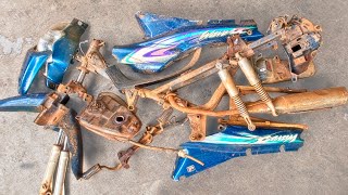 Honda Wave Frame RESTORATION | Restoration Honda Wave Part 3