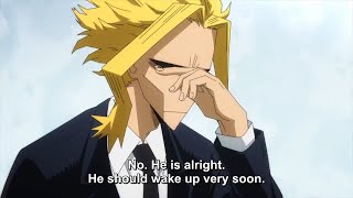 All Might couldn't hold back his tears when he saw Deku dying Ep 18 My Hero Academia 僕のヒーローアカデミア SS6