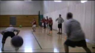 Camera Person Gets Nailed By A Dodgeball