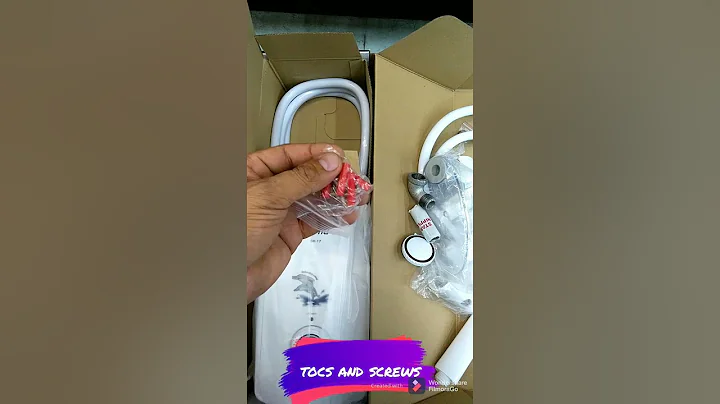 alpha water heater SK-17 unboxing video clip