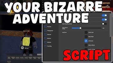 [🔥BEST] Roblox OP Your Bizarre Adventure Script Auto Farm, Items Farm, Kill Aura Pastebin 2025