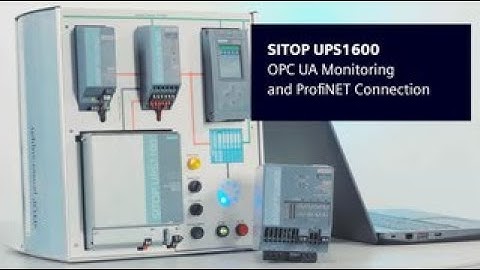 SITOP power supplies with OPC UA - Video 2 Parallel operation