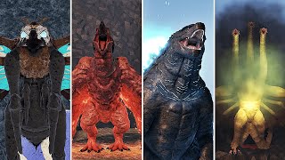 Godzilla Kotm All Kaiju's Roar in Kaiju Universe