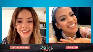 quetzalli bulnes with zelina vega exclusive interview #elbrunchdewwe