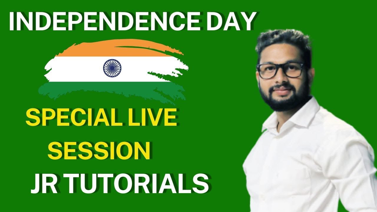 Independence Day Special Live Session | JR Tutorials | - YouTube