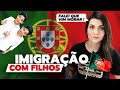 🔴🟢 COMO FOI A MINHA IMIGRAÇÃO EM PORTUGAL, SOZINHA COM 2 CRIANÇAS | COM CIDADANIA ITALIANA l 2022