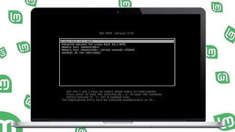 Dual Boot Linux Mint 19.1 With Windows 10 - Installation Preview
