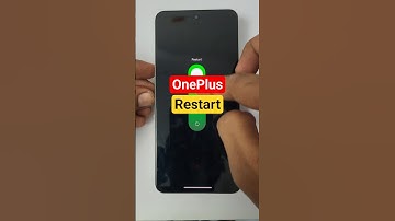 how to restart oneplus phone #oneplus #android