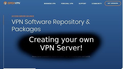 How to Create Your Own Home VPN Server!