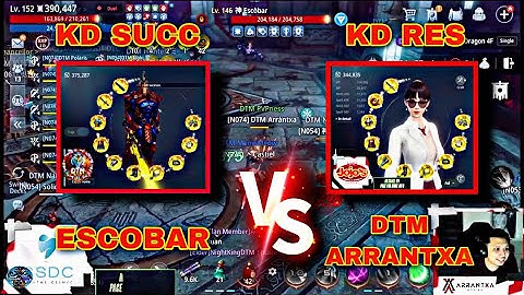 MIR4-392K PS TAOIST DTM ARRANTXA (KD RES BUILD) VS 375K PS WARRIOR ESCOBAR (KD SUCC BUILD