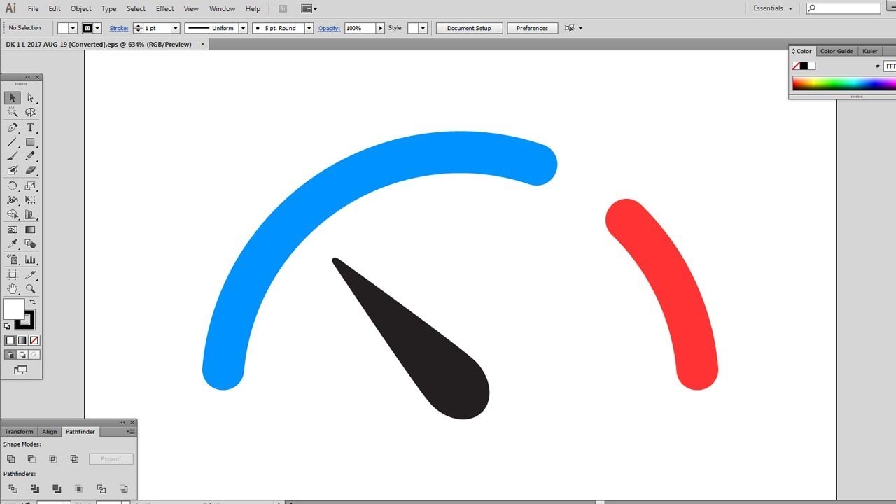 Как рисовать стрелки в иллюстраторе