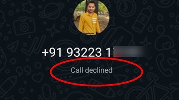 Fix Whatsapp Call Declined After One Ring Problem Solve