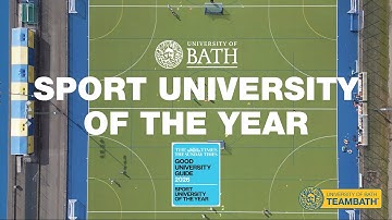 Bath is Sport University of the Year 2026 🏆