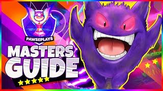 NEW GENGAR BUFF IS INSANE! MASTERS GUIDE | POKEMON UNITE #Pawseplays