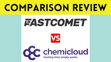 👉FastComet vs ChemiCloud Web Hosting Comparison ✅ Review