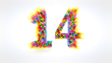 Learn Number 14 on 3d Color Balls | Sparta Chromatic Moves Effects (sponsored by preview2effects)