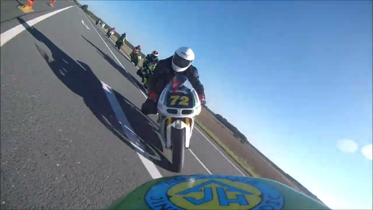 Dymokury 2025 Závod třídy 400SSP + Supermono  Zadní kamera   #32 Luboš Machart