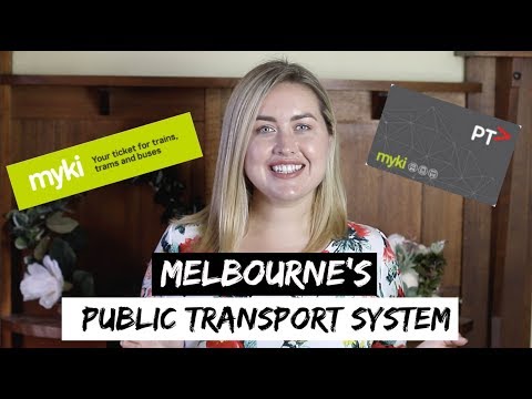 How To Use Public Transport in Melbourne | Using MYKI