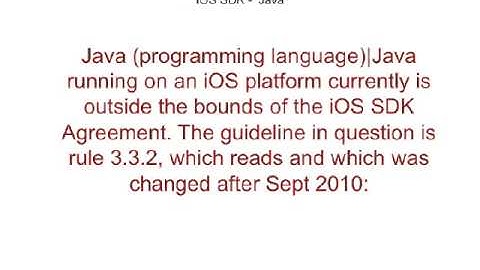 Best Guide On iOS SDK, Bar None