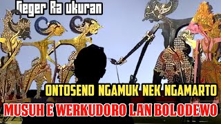 Lucu..!! Ngamarto gegeran kedayohan ontoseno lan wisanggeni seng ngamuk Werkudoro karo bolodewo