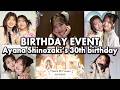 【30歳になりました】篠崎彩奈 バースデーイベントの裏側に密着!
