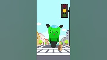 Thumbnail of Pelajari rambu lalu lintas dengan sepeda motor! #shorts