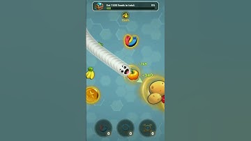 snake.io game in killed the other snake #viral #gaming #snakegame #shorts