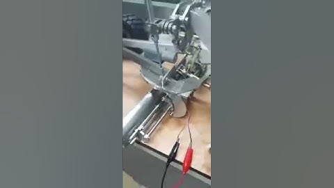 RC MOTOR GRADER - blade movement testing