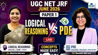 Logical Reasoning Vs PDE | UGC NET Paper 1 June Exam | UGC NET Paper 01 PDE & Logical Reasoning