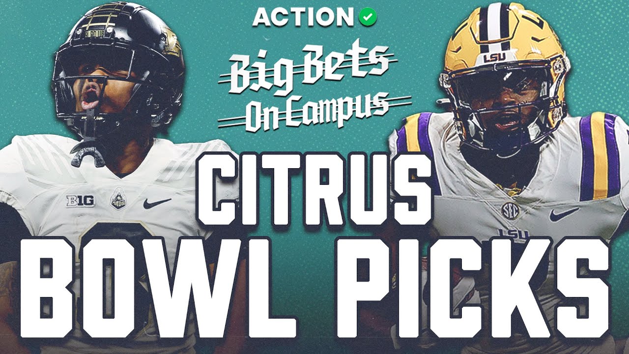 Citrus Bowl Best Bets College Football Bowl Picks & Predictions for