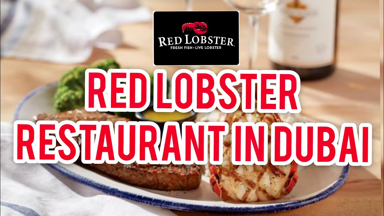 How Much Is The Fresh Seafood In Red Lobster Restaurant/ Dubai Food/ Food Vlog/ Price Of Food