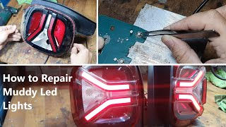 How to Repair Dacia Duster Led Stop with Muddy Inside