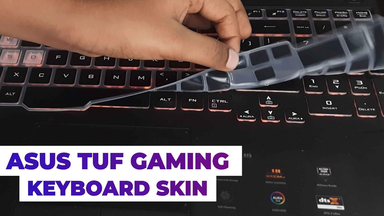 Keyboard Cover For Asus TUF Gaming A15 Saco Keyboard Protector