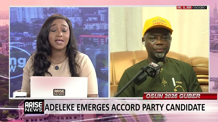 Governor Adeleke’s Shift to Accord is Driven by PDP Leadership Crisis - Kolapo Alimi