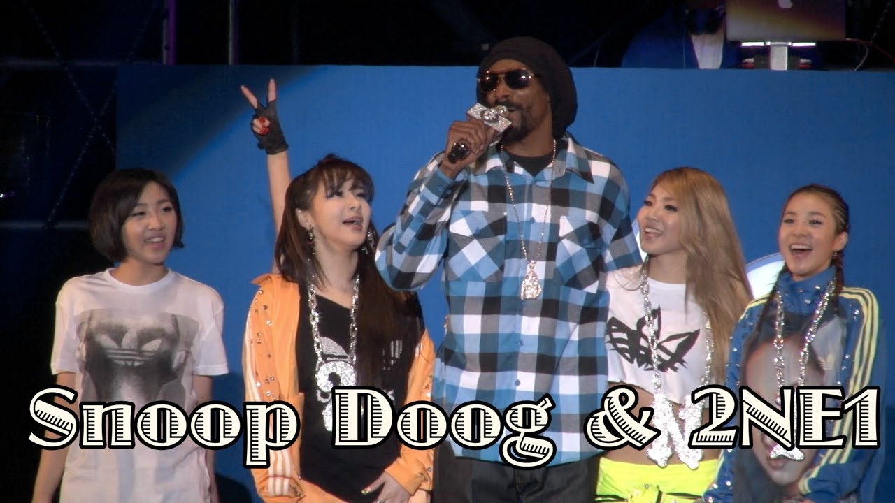 Snoop Dogg & 2NE1 'Drop it like it's hot' Live (스눕독 내한공연)